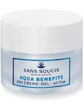 Sans Soucis Moisture Aqua Benefits Moisturizing 24-hour Creme-Gel