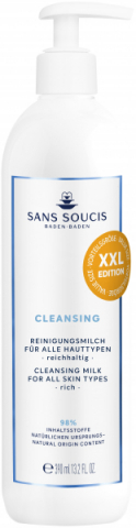 Sans Soucis Cleansing Milk Big Size i gruppen Ansikte / Rengöringsritualen / Ansiktsrengöring / Ansiktsrengöring för normal hud hos Hudotekets Webshop (24060)