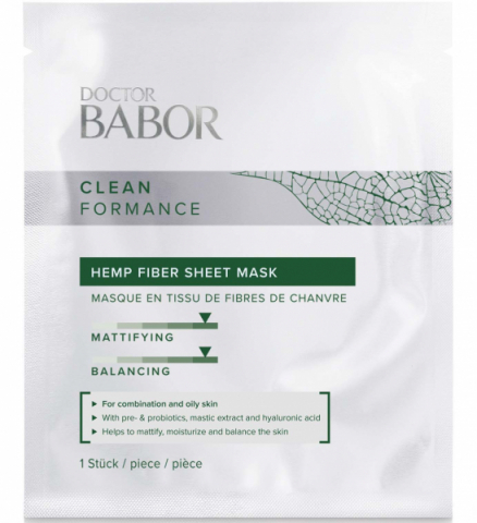 Doctor Babor Hemp Fiber Sheet Mask