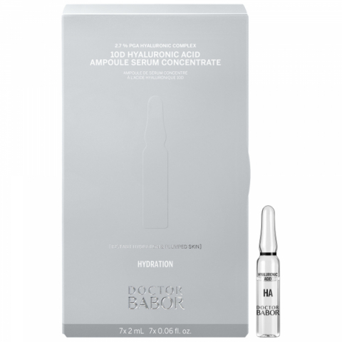 Doctor Babor 10D Hyaluronic Acid Ampoule Serum Concentrate i gruppen Ansikte / Serum & olja / Serum och olja för torr hud hos Hudotekets Webshop (402738)