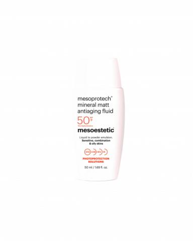 Mesoestetic Mesoprotech Mineral Matt Antiaging Fluid 50+