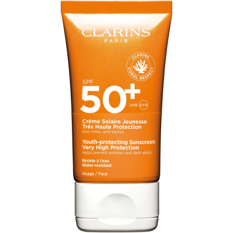 Clarins Youth-protecting Sunscreen Very High Protection SPF50 Face