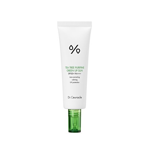 Dr.Ceuracle Tea Tree Purifine Green Up Sun i gruppen Sol / Solkräm hos Hudotekets Webshop (679)