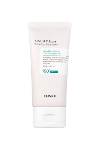 COSRX Aloe 54,2 Aqua Tone Up Sunscreen Spf 50 i gruppen Sol / Solkräm hos Hudotekets Webshop (848)