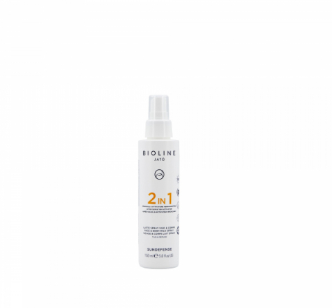 Bioline 2 IN 1 After Sun & Tan Activator Face & Body Milk Spray Tan & Repair