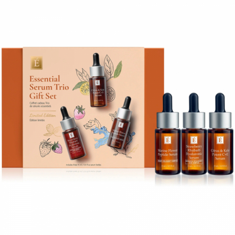 Eminenc Organics Essential Serum Trio Limited Edition Kit i gruppen Ansikte / Kit & Paket hos Hudotekets Webshop (E-919ESS)