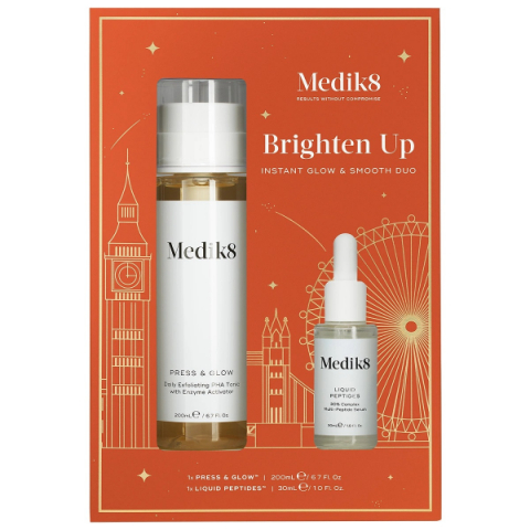 Medik8 Brighten Up Instant Glow & Smooth Duo i gruppen Ansikte / Kit & Paket hos Hudotekets Webshop (M2039)