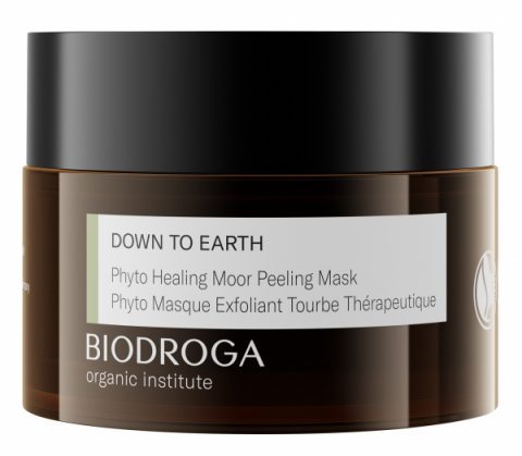 Biodroga Organic Down To Earth Phyto Healing Moor Peeling Mask  i gruppen Ansikte / Ansiktsmask hos Hudotekets Webshop (b90006)