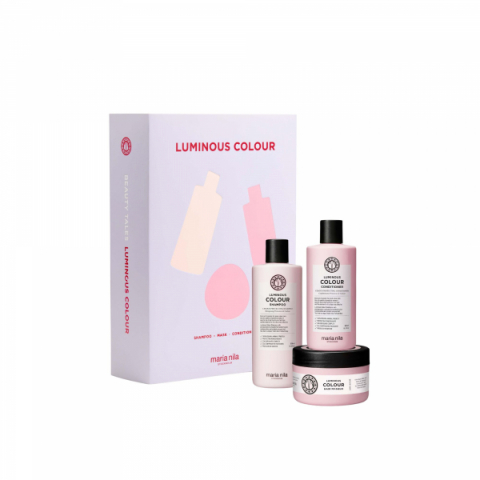 Maria Nila Luminous Colour Beauty Box i gruppen Hår / Kit & Paket hos Hudotekets Webshop (m6389)