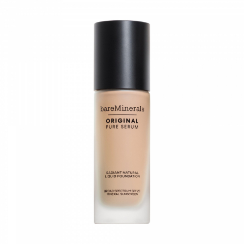 bareMinerals Orginal Pure Serum Liquid Foundation Mineral SPF 20 Medium Neutral 3.5